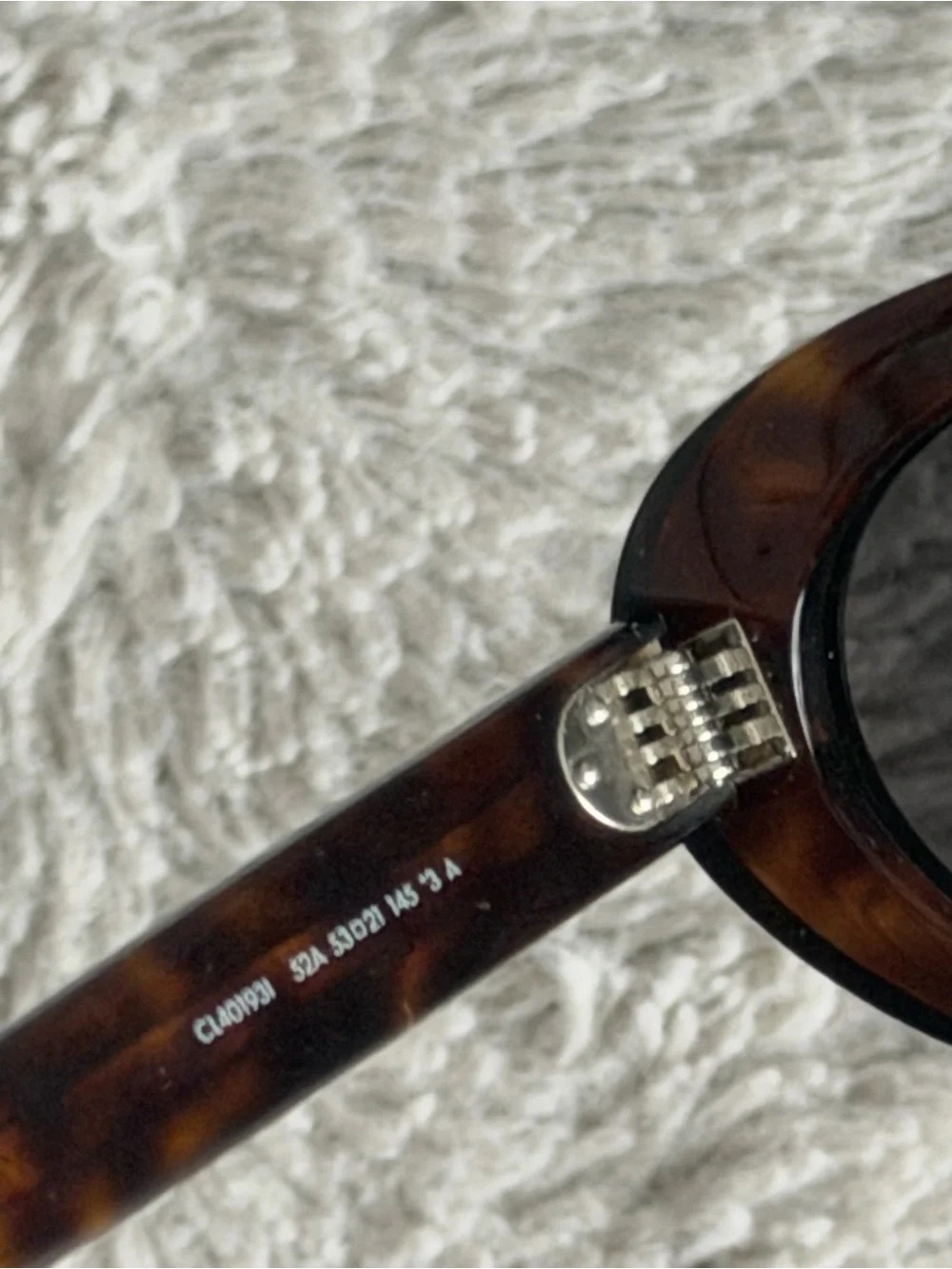 Celine Tortoiseshell Round Sunglasses - Dark Lenses - Picture 4 of 4